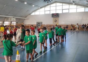 Uczniowie podczas olimpiady
