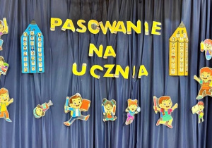 Dekoracja pasowania na ucznia