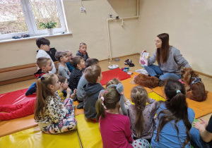 Uczniowie podczas zajęć