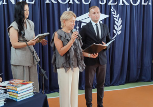 Przemówienie pani dyrektor.