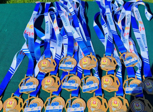 Medale zdobyte przez uczniów