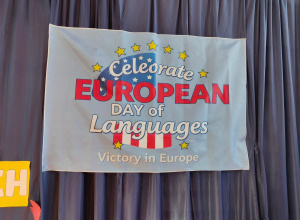 Plakat z okazji Europejskiego Dnia Języków Obcych