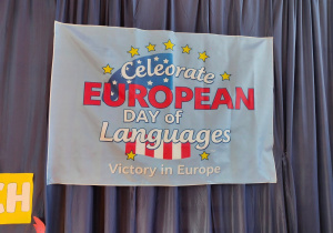 Plakat z okazji Europejskiego Dnia Języków Obcych
