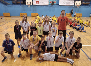 Uczniowie podczas zawodów