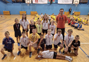 Uczniowie podczas zawodów