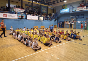 Uczniowie podczas zawodów