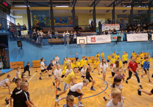 Uczniowie podczas zawodów