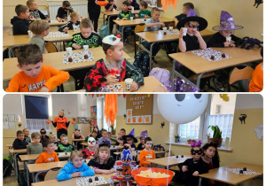 Poprzebierani uczniowie