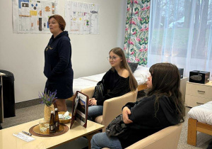 Uczniowie podczas warsztatów