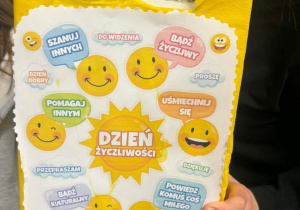 Plakat Dzień Życzliwości