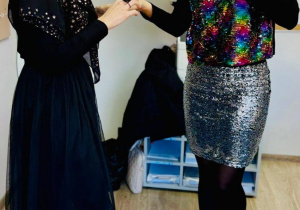 Uczniowie podczas Andrzejek