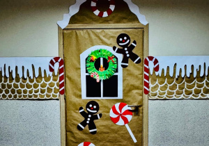 Ozdoby świąteczne w szkole