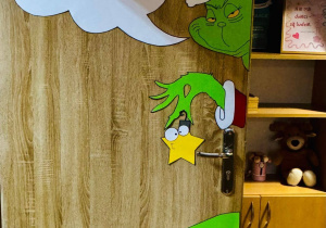 Ozdoby świąteczne w szkole