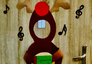 Ozdoby świąteczne w szkole