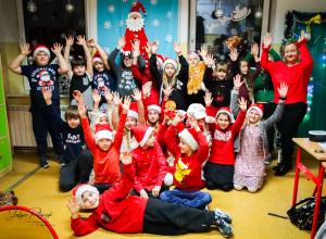 Klasa 2 podczas Mikołajek