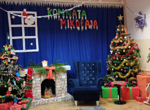 Pięknie udekorowana komnata Mikołaja