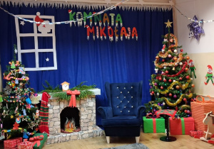 Pięknie udekorowana komnata Mikołaja