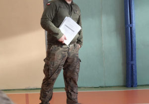 Prowadzący podczas zajęć