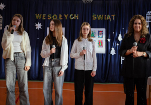 Występ zespołu szkolnego