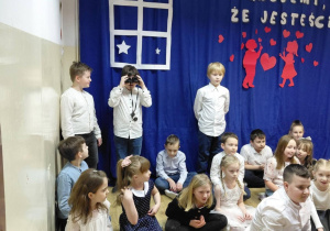 Występ uczniów klasy 2a