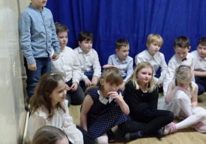 Występ uczniów klasy 2a