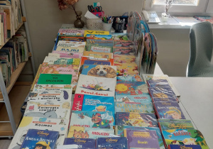 Przygotowane książki dla klasy 1