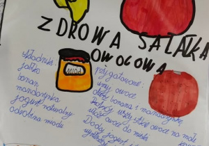 Przepis na zdrową sałatkę owocową.