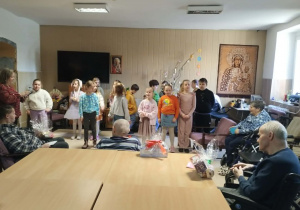 Część artystyczna w wykonaniu uczniów