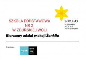 Bierzemy udział w akcji Żonkile