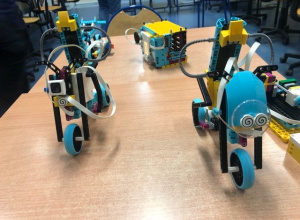 Roboty z Lego Education Spike