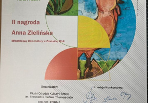 Dyplom Ani Zielińskiej
